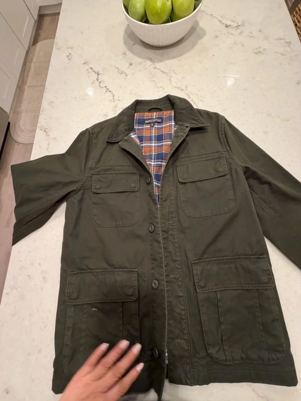 Olive Green Men's Field Jacket